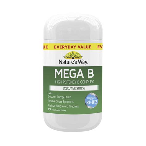 Nature's Way Mega B 75 Pack .